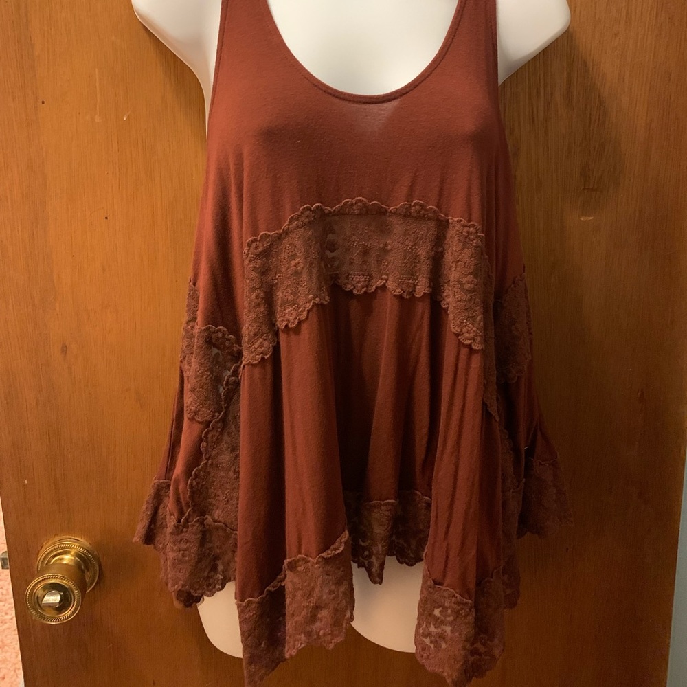 AEO Soft and Sexy Lace Swing Tank